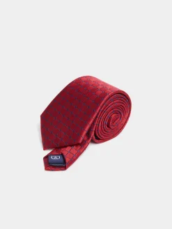 Corbatas|Corbatas-Alvaro Moreno CORBATA JACQUARD MF Rojo
