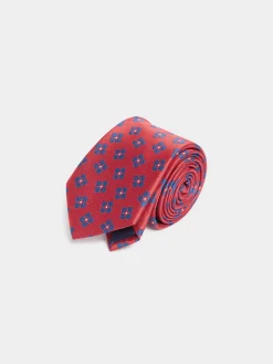 Corbatas|Corbatas-Alvaro Moreno CORBATA JACQUARD MF Rojo