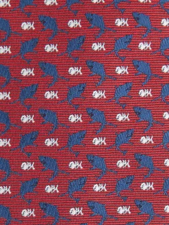 Corbatas|Corbatas-Alvaro Moreno CORBATA JACQUARD MF Rojo