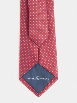Corbatas|Corbatas-Alvaro Moreno CORBATA JACQUARD MF Rojo