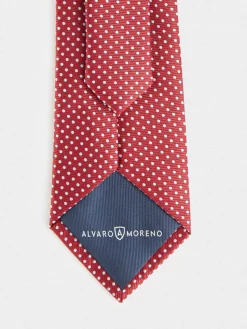 Corbatas|Corbatas-Alvaro Moreno CORBATA JACQUARD MF Rojo
