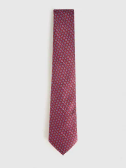 Corbatas|Corbatas-Alvaro Moreno CORBATA JACQUARD MF Rojo