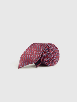 Corbatas|Corbatas-Alvaro Moreno CORBATA JACQUARD MF Rojo