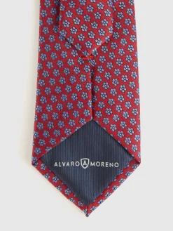 Corbatas|Corbatas-Alvaro Moreno CORBATA JACQUARD MF Rojo