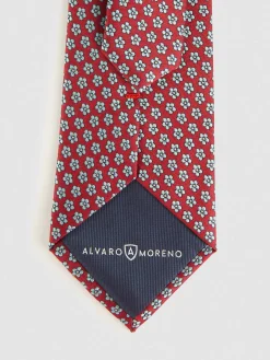 Corbatas|Corbatas-Alvaro Moreno CORBATA JACQUARD MF Rojo