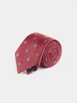 Corbatas|Corbatas-Alvaro Moreno CORBATA JACQUARD MF Rojo
