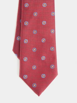 Corbatas|Corbatas-Alvaro Moreno CORBATA JACQUARD MF Rojo