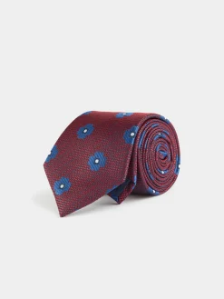 Corbatas|Corbatas-Alvaro Moreno CORBATA JACQUARD MF Rojo