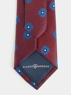 Corbatas|Corbatas-Alvaro Moreno CORBATA JACQUARD MF Rojo