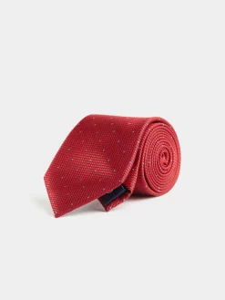 Corbatas|Corbatas-Alvaro Moreno CORBATA JACQUARD MF Rojo