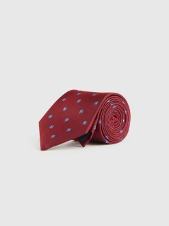 Corbatas|Corbatas-Alvaro Moreno CORBATA JACQUARD MF Rojo