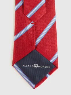 Corbatas|Corbatas-Alvaro Moreno CORBATA JACQUARD MF Rojo
