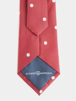 Corbatas|Corbatas-Alvaro Moreno CORBATA JACQUARD MF Rojo