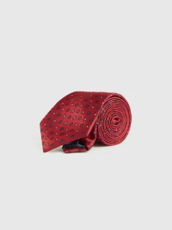 Corbatas|Corbatas-Alvaro Moreno CORBATA JACQUARD MF Rojo