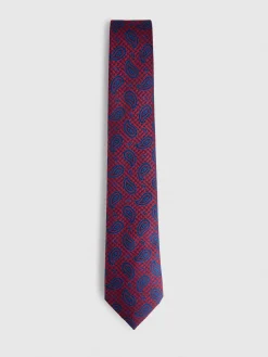 Corbatas|Corbatas-Alvaro Moreno CORBATA JACQUARD MF Rojo