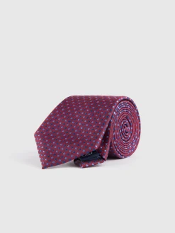 Corbatas|Corbatas-Alvaro Moreno CORBATA JACQUARD MF Rojo