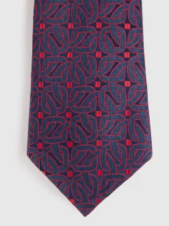 Corbatas|Corbatas-Alvaro Moreno CORBATA JACQUARD MF Rojo