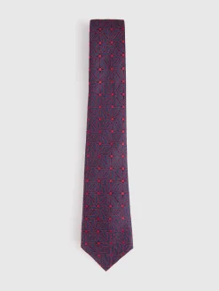 Corbatas|Corbatas-Alvaro Moreno CORBATA JACQUARD MF Rojo