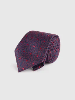 Corbatas|Corbatas-Alvaro Moreno CORBATA JACQUARD MF Rojo