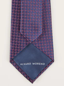 Corbatas|Corbatas-Alvaro Moreno CORBATA JACQUARD MF Rojo