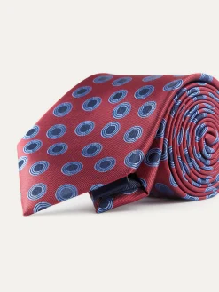 Corbatas|Corbatas-Alvaro Moreno CORBATA JACQUARD MF Rojo