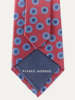 Corbatas|Corbatas-Alvaro Moreno CORBATA JACQUARD MF Rojo
