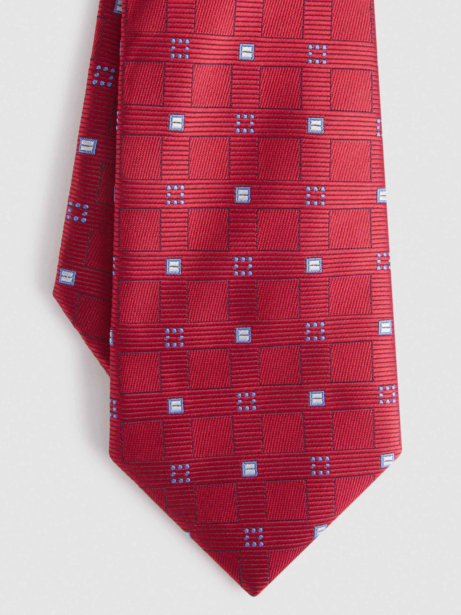 Corbatas|Corbatas-Alvaro Moreno CORBATA JACQUARD MF Rojo