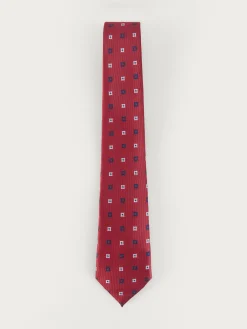 Corbatas|Corbatas-Alvaro Moreno CORBATA JACQUARD MF Rojo