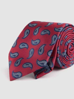 Corbatas|Corbatas-Alvaro Moreno CORBATA JACQUARD MF Rojo
