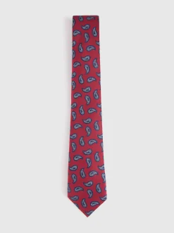 Corbatas|Corbatas-Alvaro Moreno CORBATA JACQUARD MF Rojo