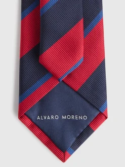 Corbatas|Corbatas-Alvaro Moreno CORBATA JACQUARD MF Rojo
