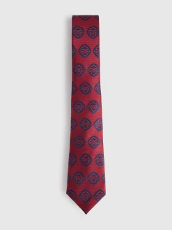 Corbatas|Corbatas-Alvaro Moreno CORBATA JACQUARD MF Rojo