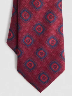 Corbatas|Corbatas-Alvaro Moreno CORBATA JACQUARD MF Rojo