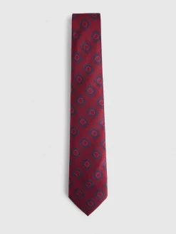 Corbatas|Corbatas-Alvaro Moreno CORBATA JACQUARD MF Rojo