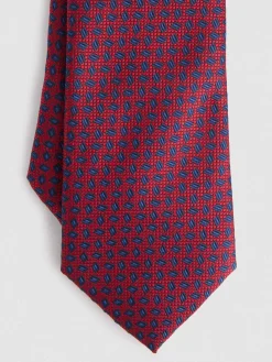 Corbatas|Corbatas-Alvaro Moreno CORBATA JACQUARD MF Rojo