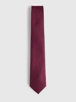 Corbatas|Corbatas-Alvaro Moreno CORBATA JACQUARD MF Rojo