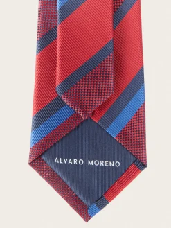 Corbatas|Corbatas-Alvaro Moreno CORBATA JACQUARD MF Rojo