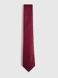 Corbatas|Corbatas-Alvaro Moreno CORBATA JACQUARD MF Rojo