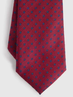 Corbatas|Corbatas-Alvaro Moreno CORBATA JACQUARD MF Rojo