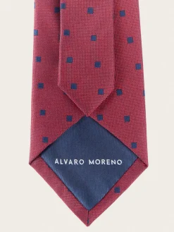 Corbatas|Corbatas-Alvaro Moreno CORBATA JACQUARD MF Rojo