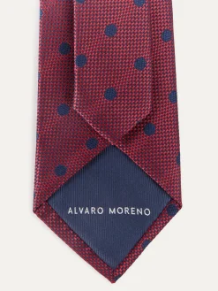 Corbatas|Corbatas-Alvaro Moreno CORBATA JACQUARD MF Rojo