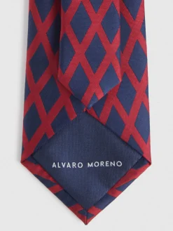 Corbatas|Corbatas-Alvaro Moreno CORBATA JACQUARD MF Rojo