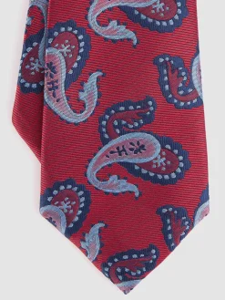 Corbatas|Corbatas-Alvaro Moreno CORBATA JACQUARD MF Rojo