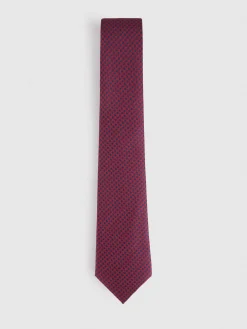 Corbatas|Corbatas-Alvaro Moreno CORBATA JACQUARD MF Rojo