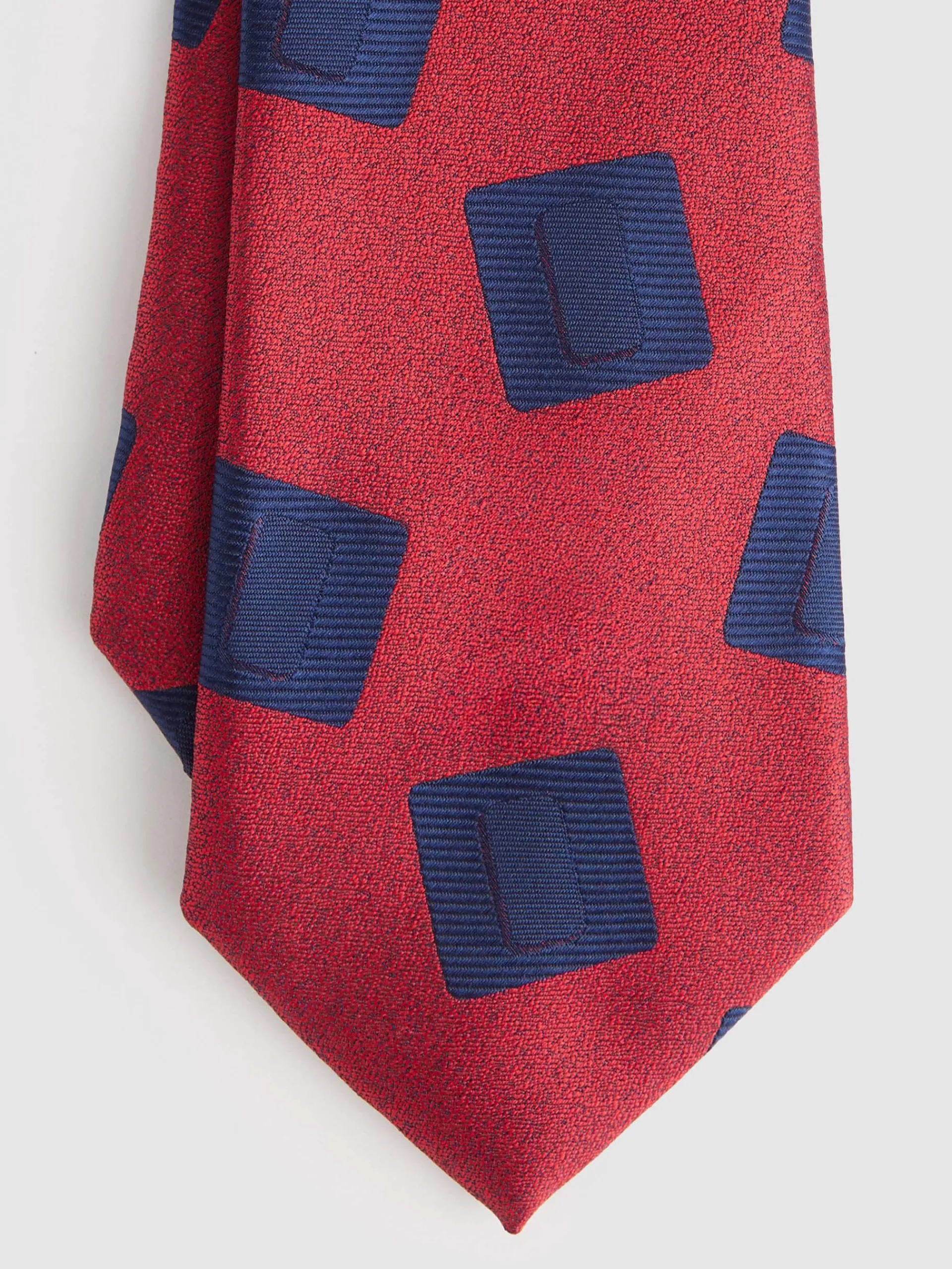 Corbatas|Corbatas-Alvaro Moreno CORBATA JACQUARD MF Rojo