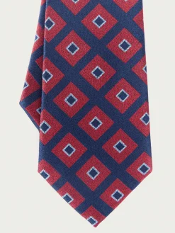 Corbatas|Corbatas-Alvaro Moreno CORBATA JACQUARD MF Rojo