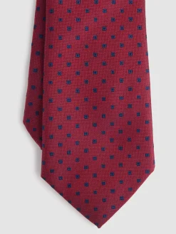 Corbatas|Corbatas-Alvaro Moreno CORBATA JACQUARD MF Rojo