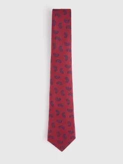 Corbatas|Corbatas-Alvaro Moreno CORBATA JACQUARD MF Rojo