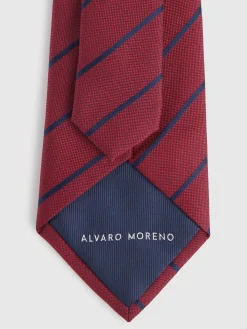 Corbatas|Corbatas-Alvaro Moreno CORBATA JACQUARD MF Rojo