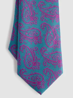 Corbatas|Corbatas-Alvaro Moreno CORBATA JACQUARD MF Rosa